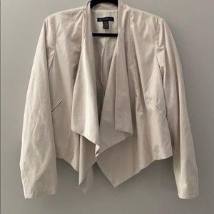 INC International Concepts Faux Suede Jacket